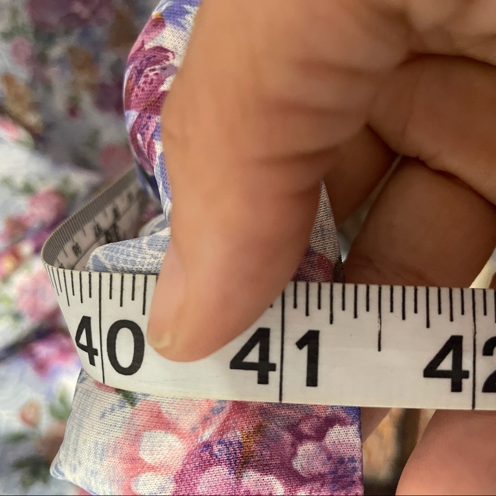 Vintage Tribrite Floral Dress Size 16P - Picture 8 of 8